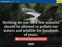 Tablet Screenshot of environmentillinois.org